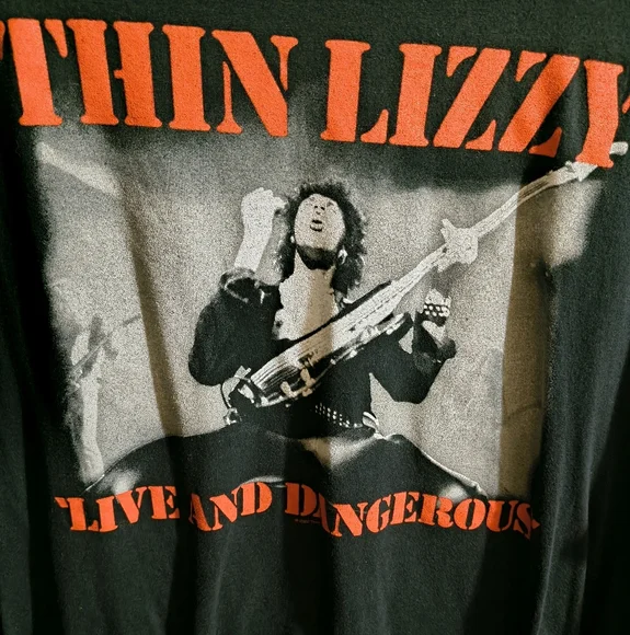 Live and Dangerous Black T-Shirt - Picture 2 of 4
